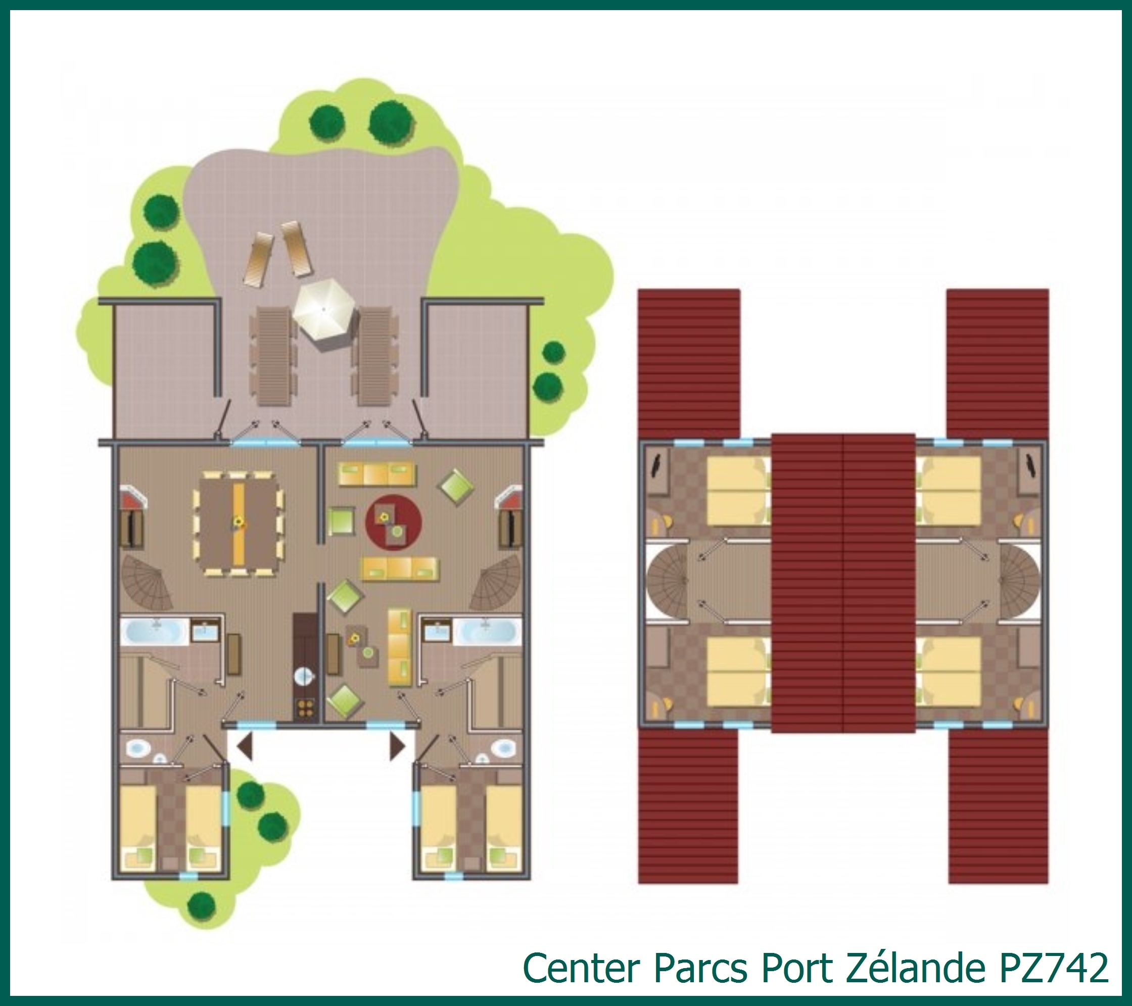 Cottage Premium PZ742 à Port Zélande