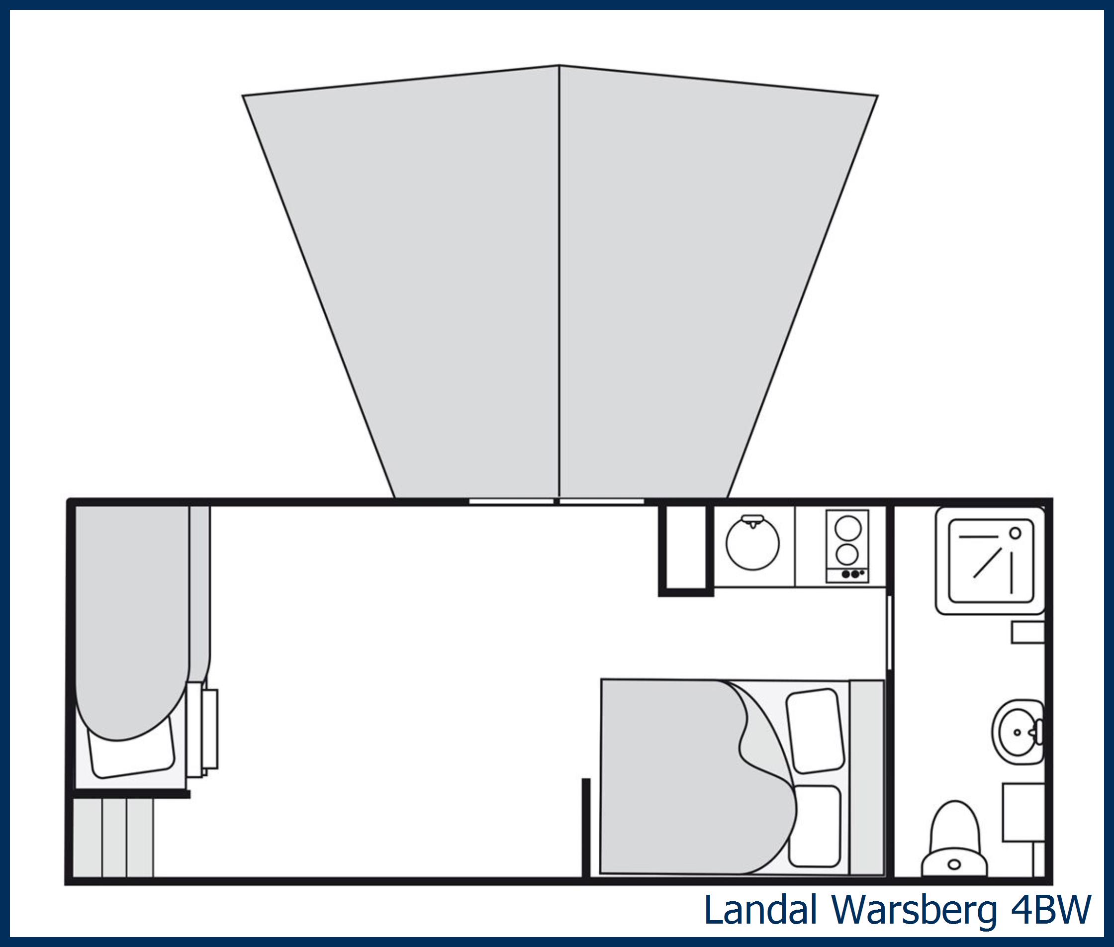 Woodlodge 4BW à Warsberg