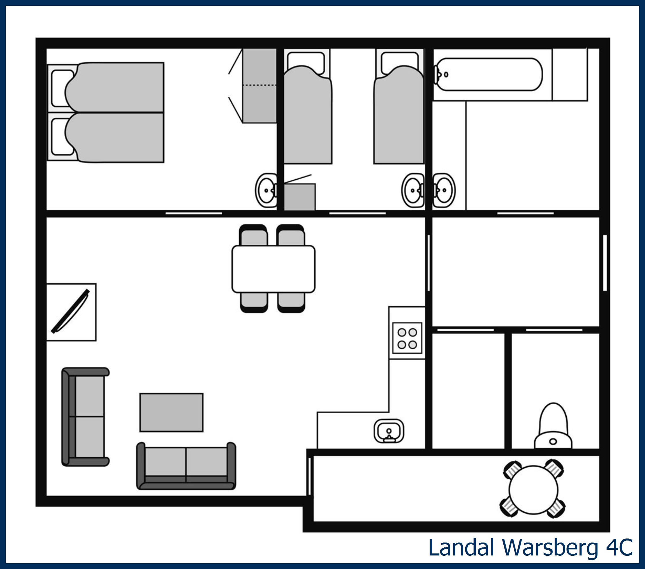 Bungalow 4C à Warsberg