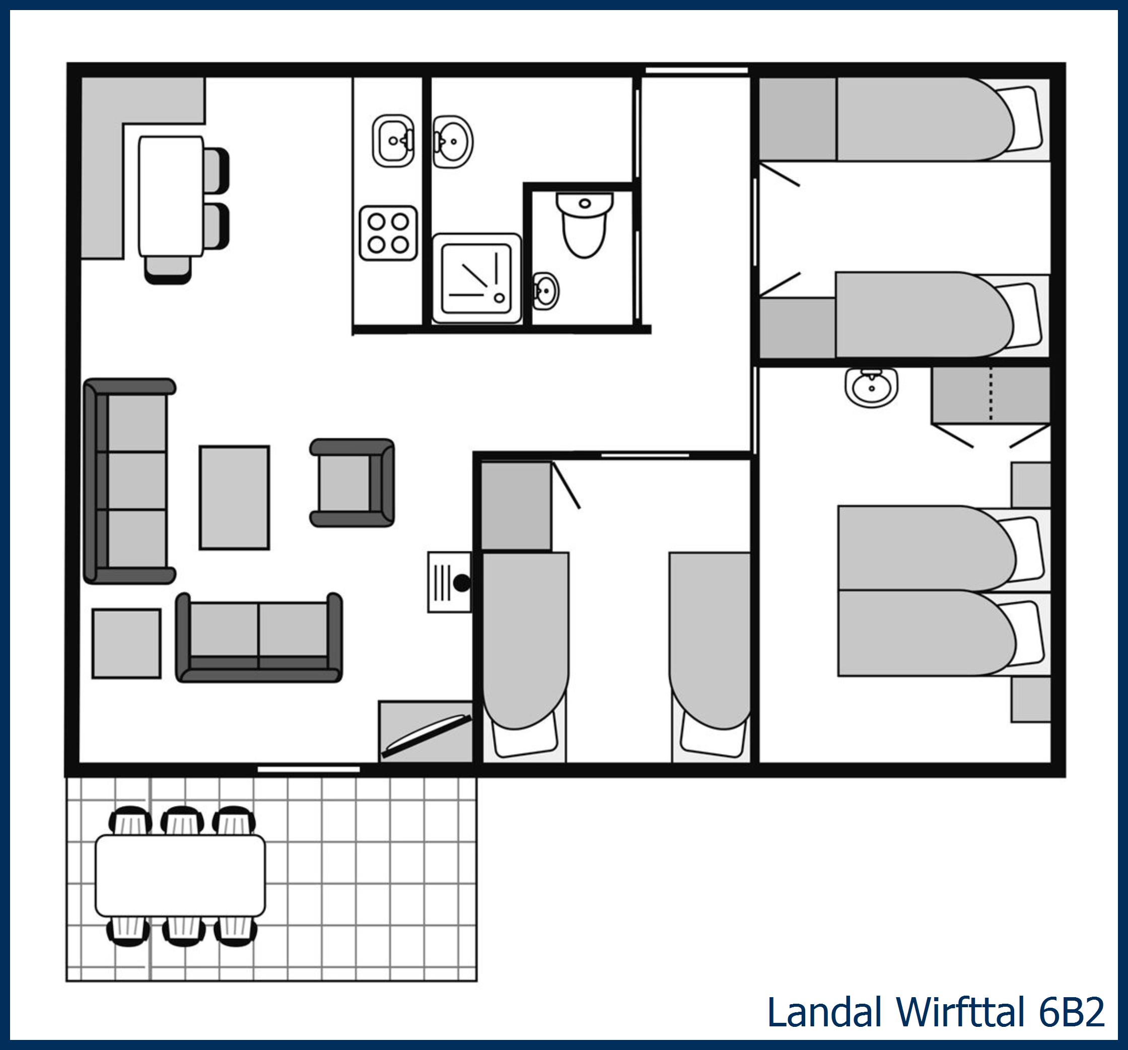 Bungalow 6B2 à Wirfttal