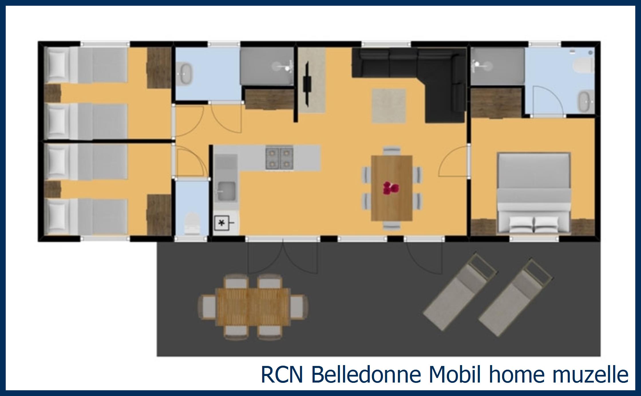  Mobil home muzelle à Belledonne
