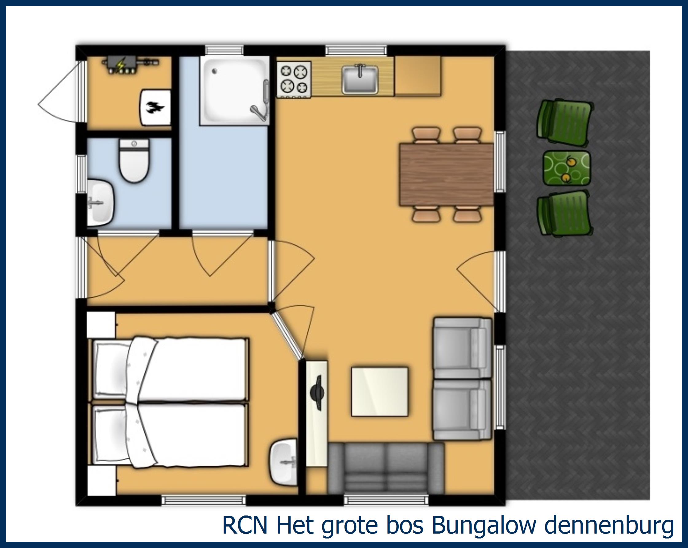 Ferienhaus Dennenburg in Het Grote Bos