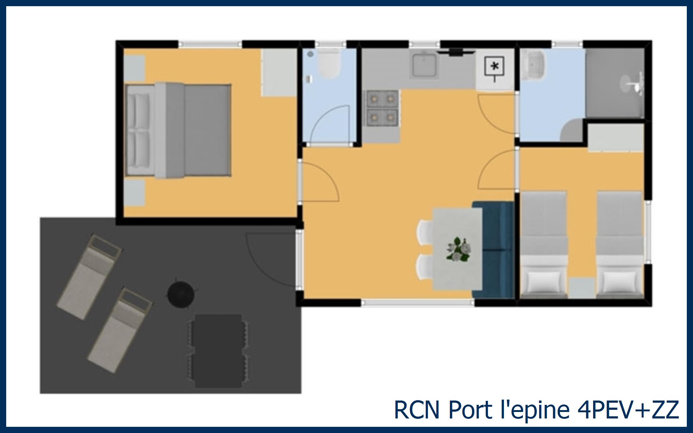 Mobil home palourde 4PEV+ZZ à Port l'Epine