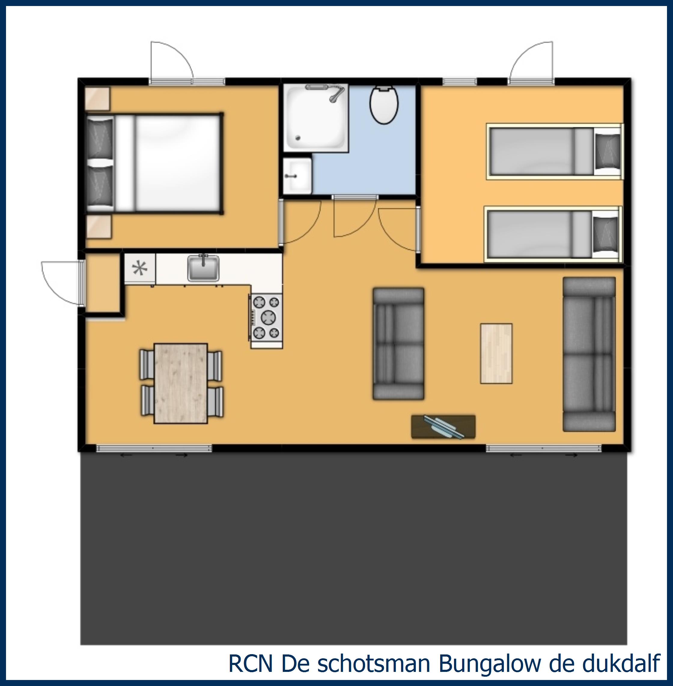 Cottage de Dukdalf à De Schotsman