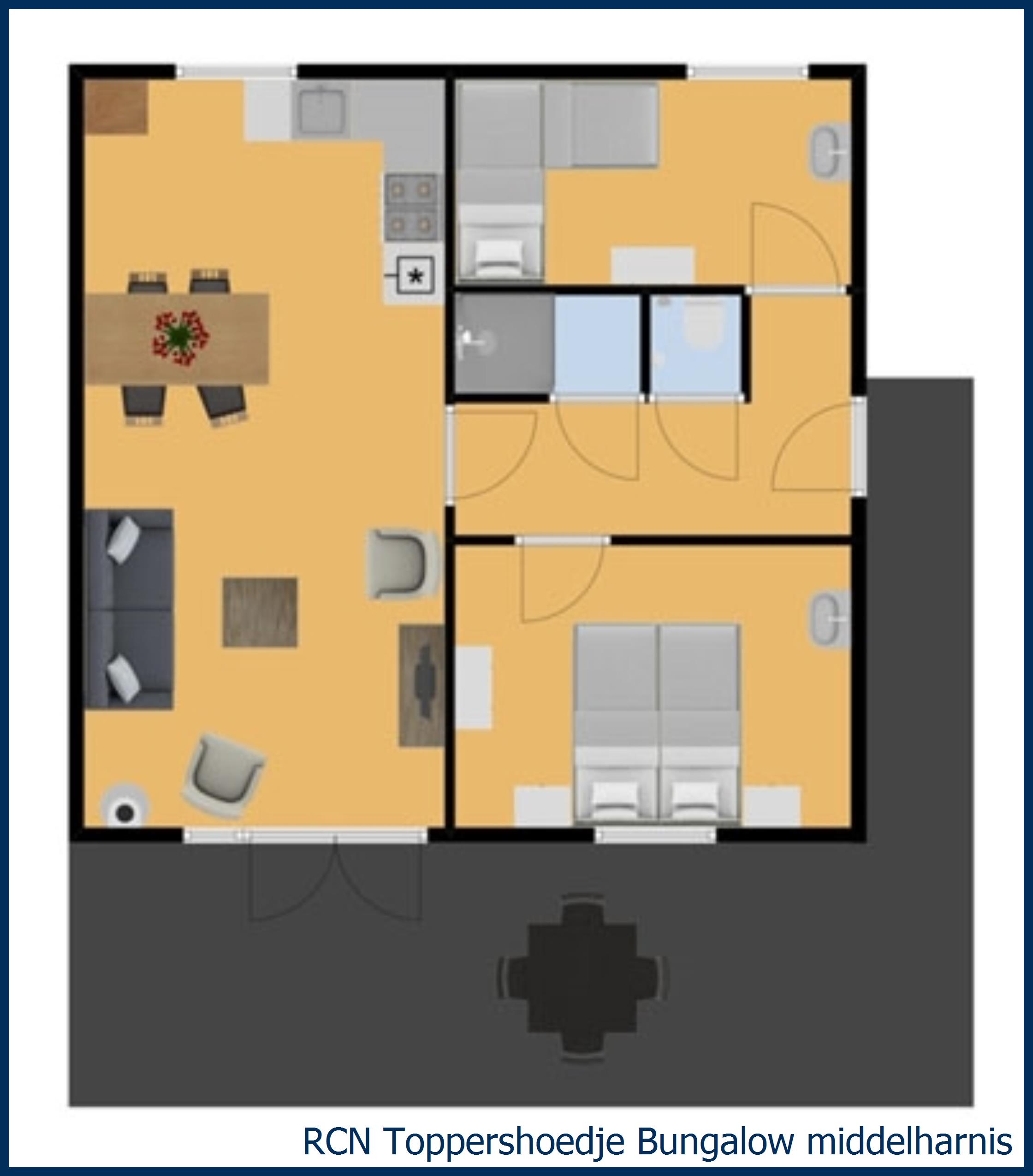 Ferienhaus Middelharnis in Toppershoedje