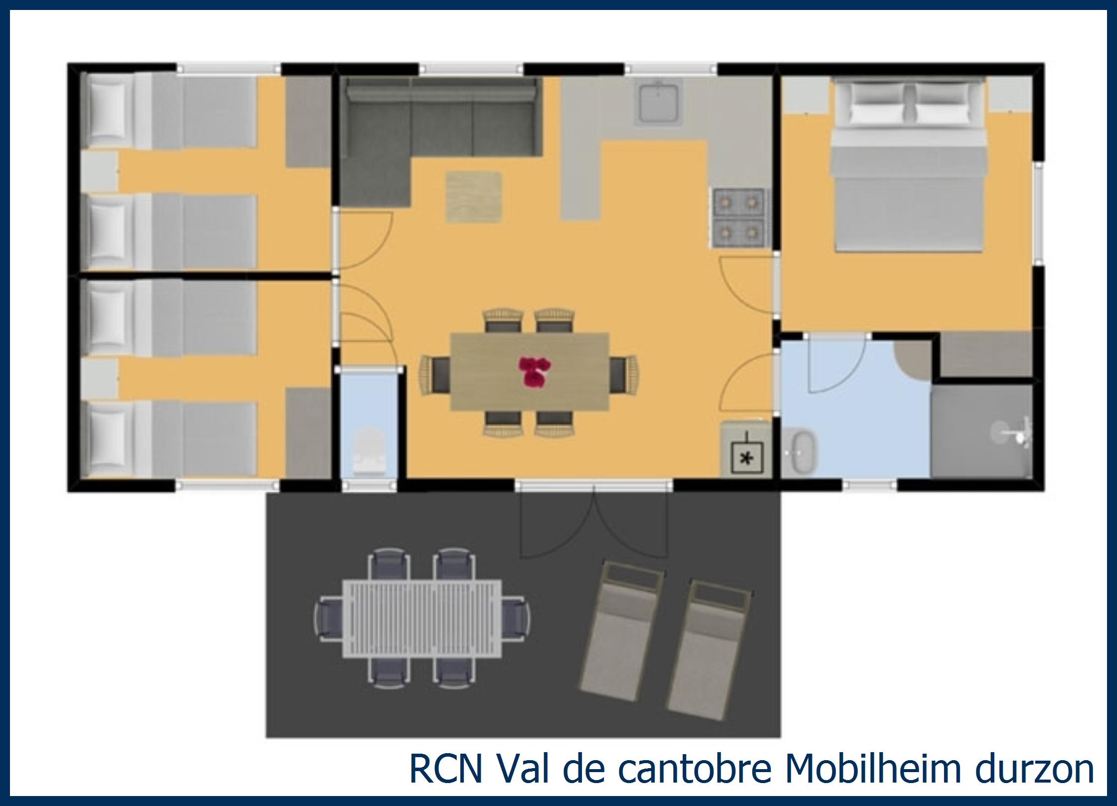 Kindermobilheim Mobilheim durzon in Val de Cantobre