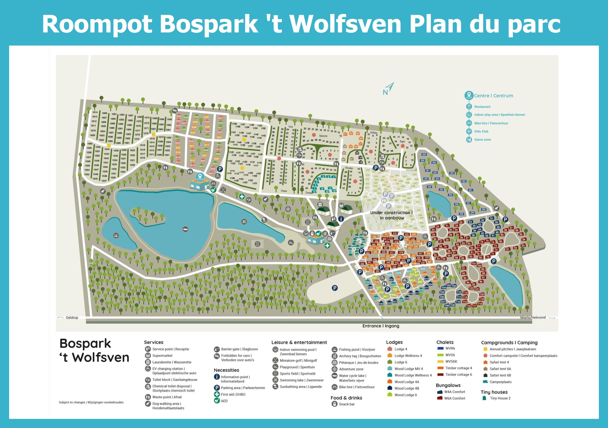 Plan Roompot Bospark 't Wolfsven