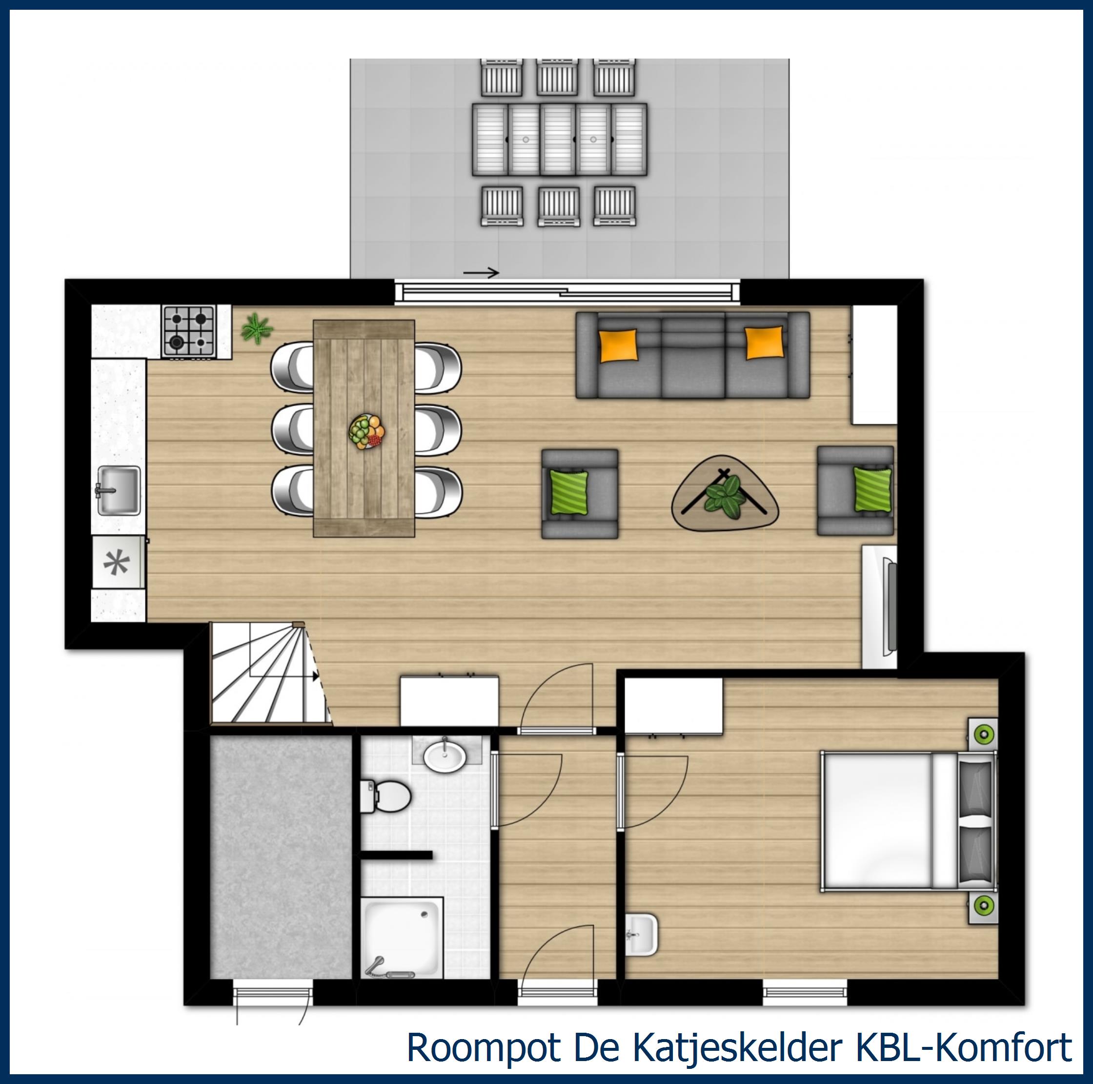Bungalow KBL-Komfort in De Katjeskelder