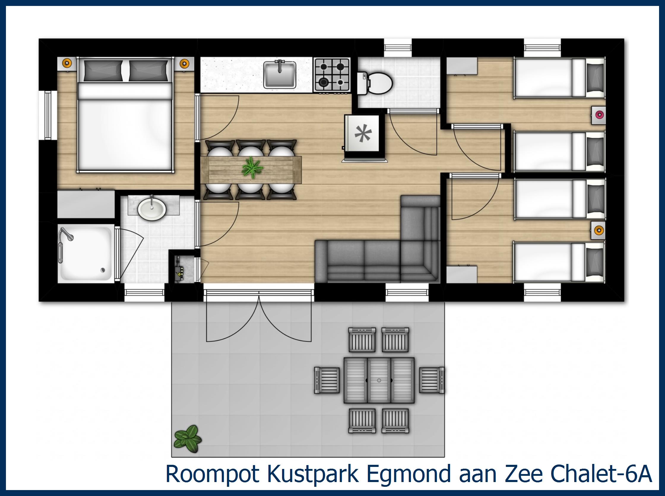 Chalet 6A à Kustpark Egmond aan Zee