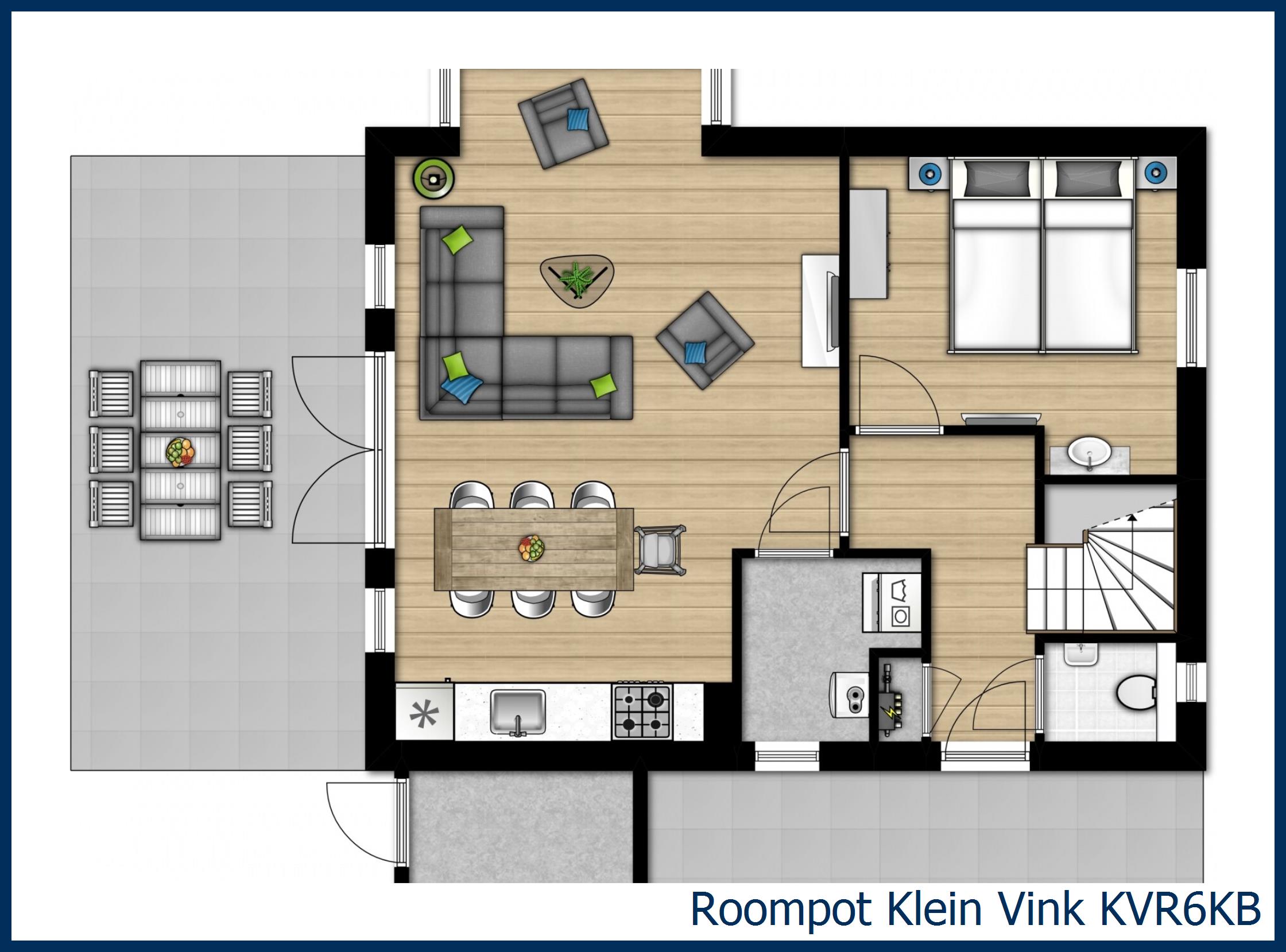 Bungalow KVR6KB in Klein Vink
