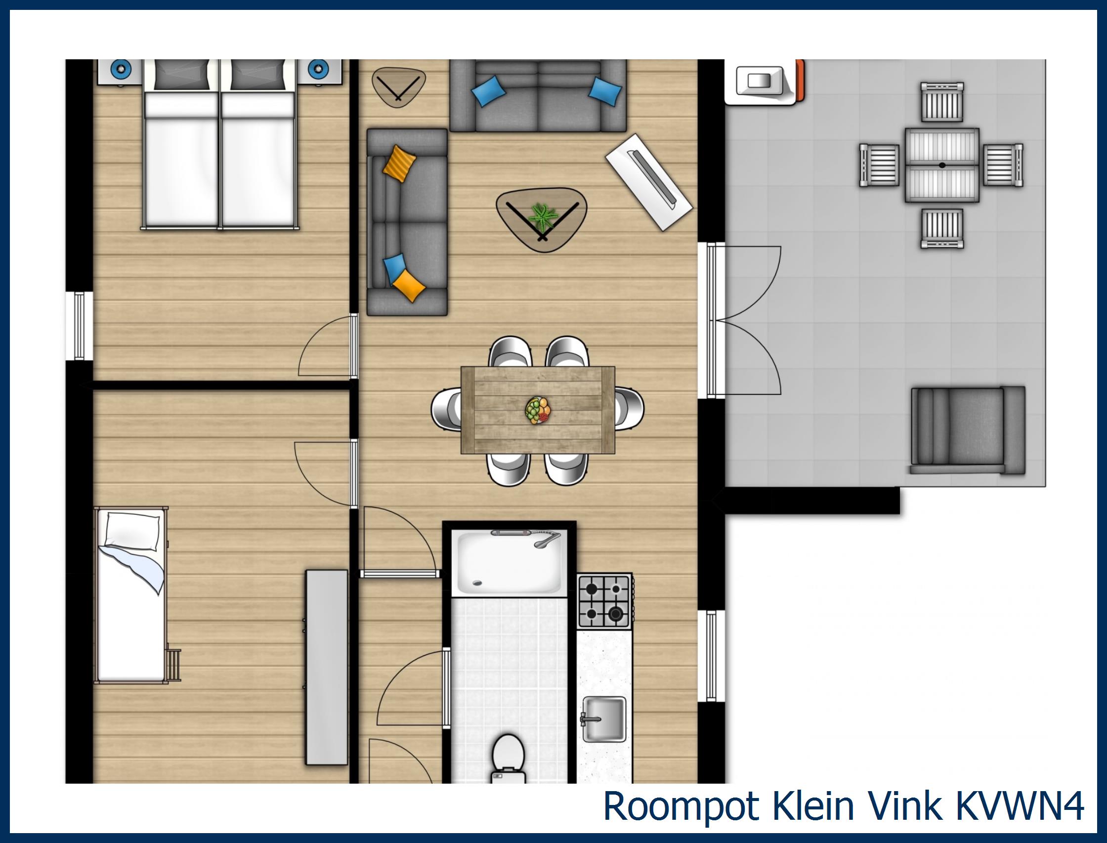 Bungalow KVWN4 in Klein Vink