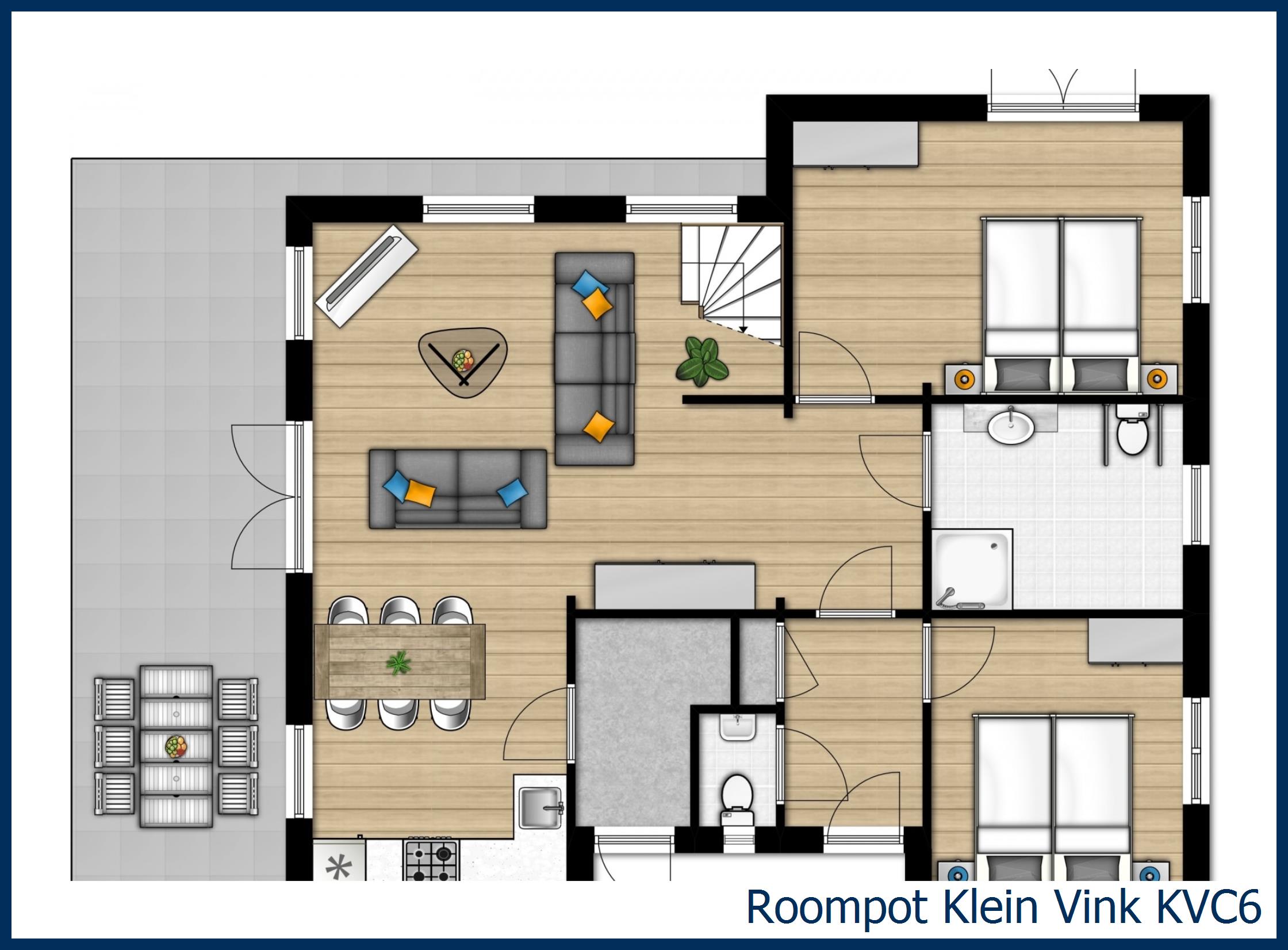 Chalet KVC6 à Klein Vink