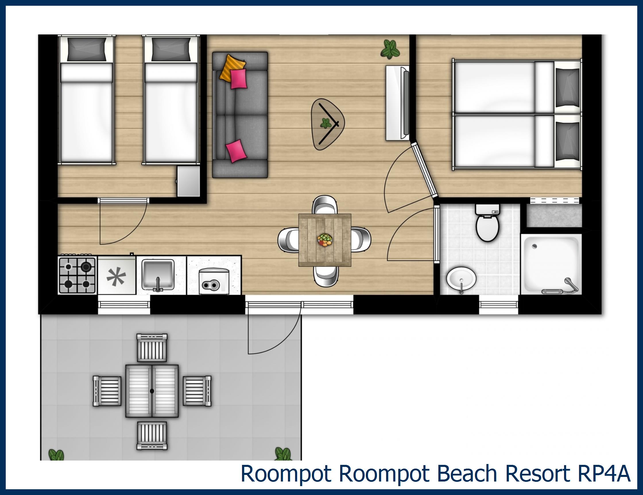 Chalet RP4A à Beach Resort