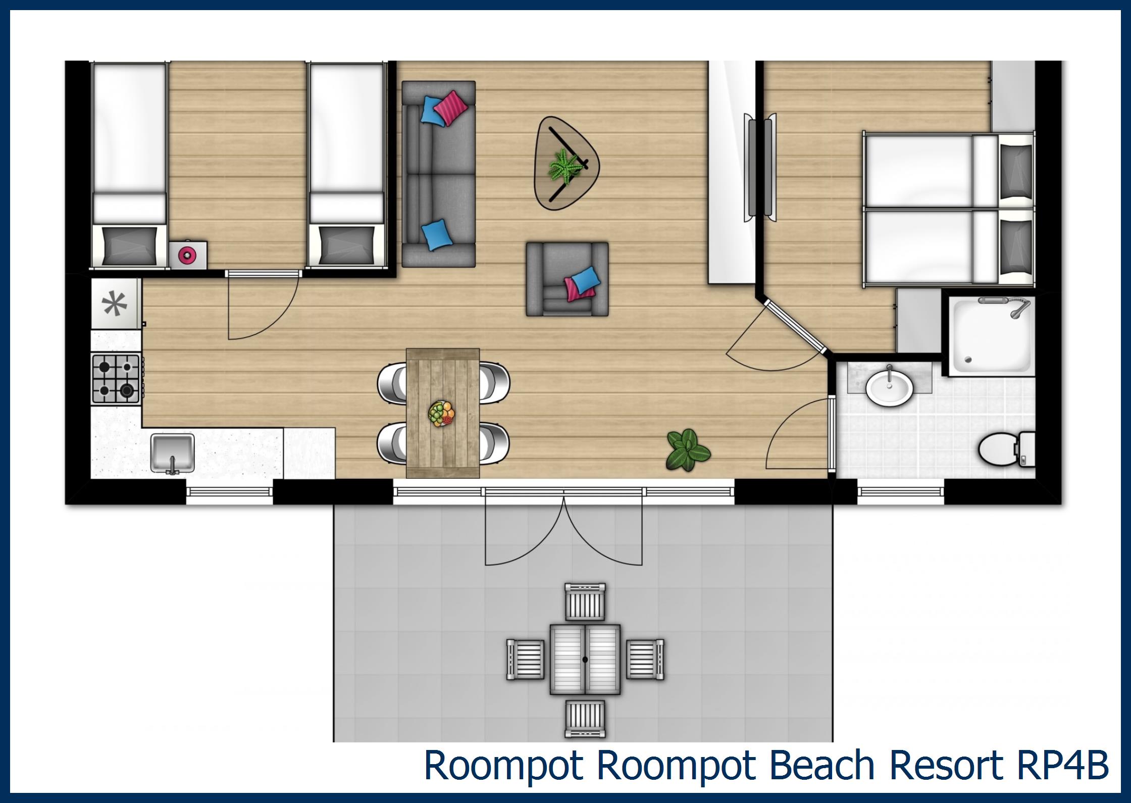Chalet RP4B à Beach Resort