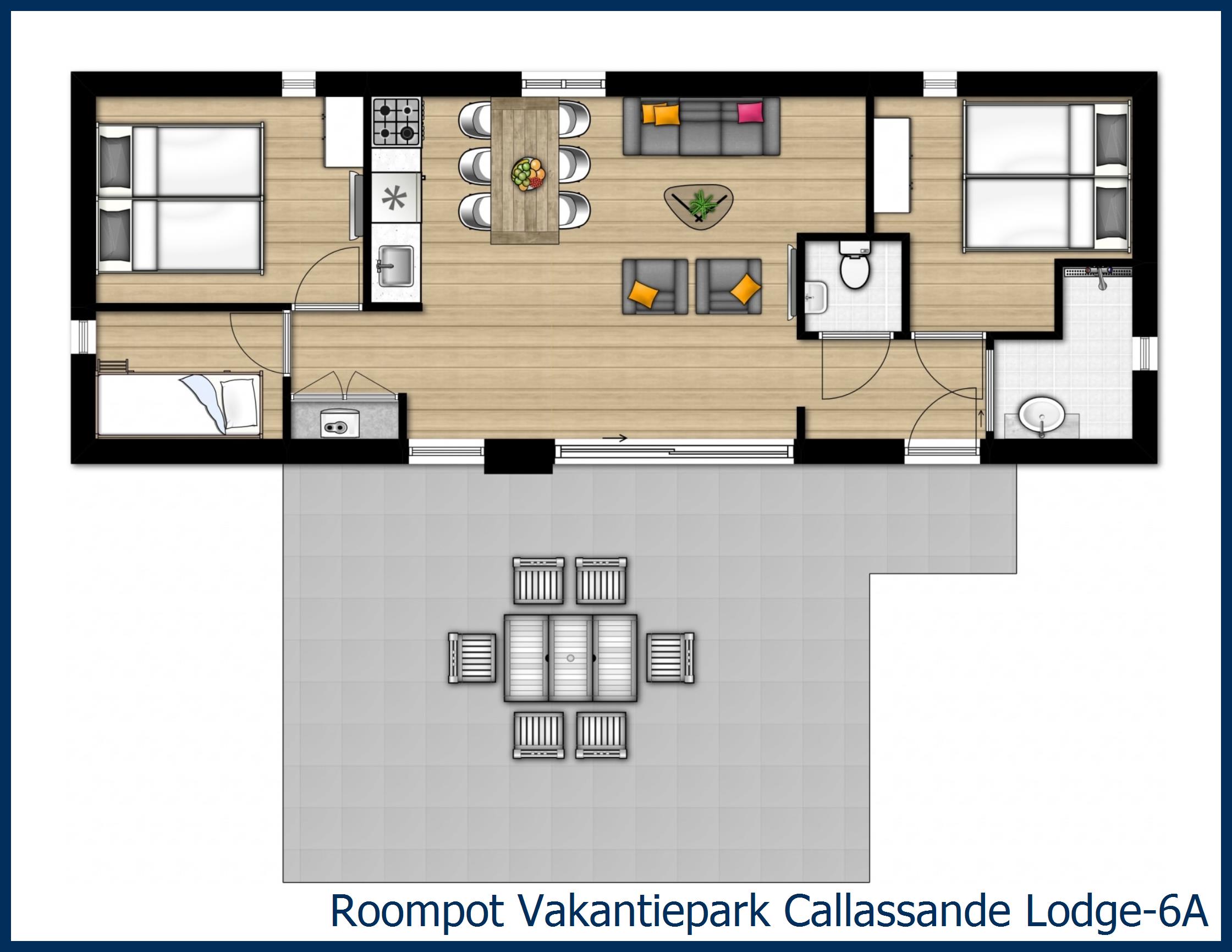 Lodge Lodge-6A in Callassande